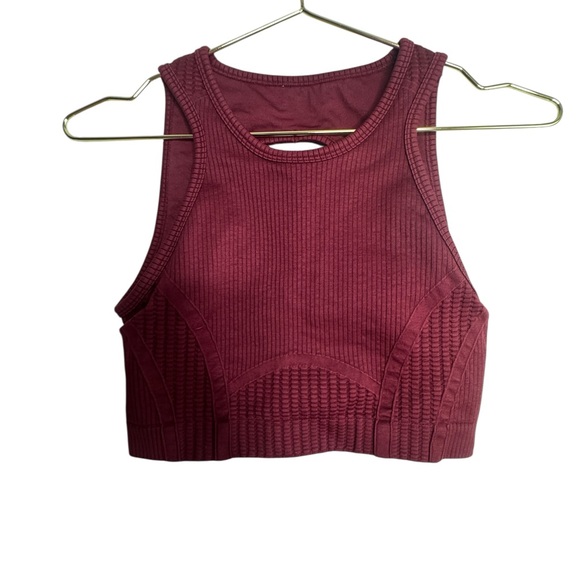 Fabletics Seamless Low Impact Open Back Bra - Picture 5 of 10